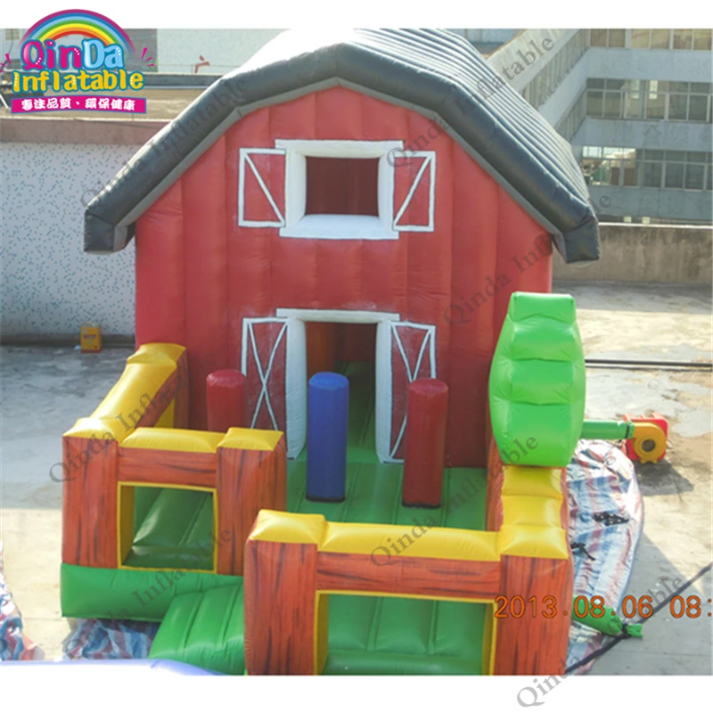 Guangzhou Wholesaler Puzzle Bouncy Castles Jumping Castle Toys For Kids,Bounce House Combo With Free Air Blower