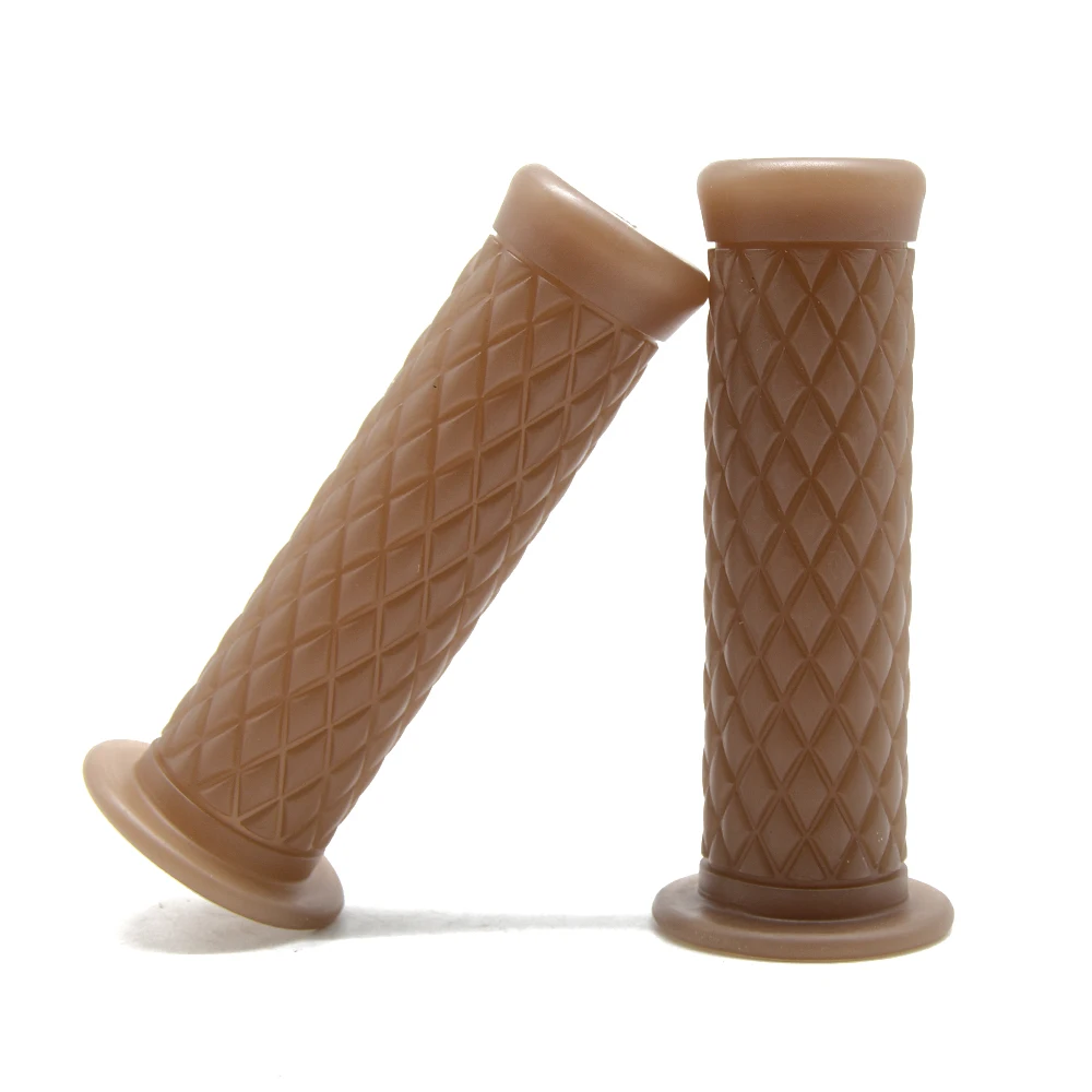 YOWLING Vintage Retro Hand Grip Motorcycle Grips 7/8