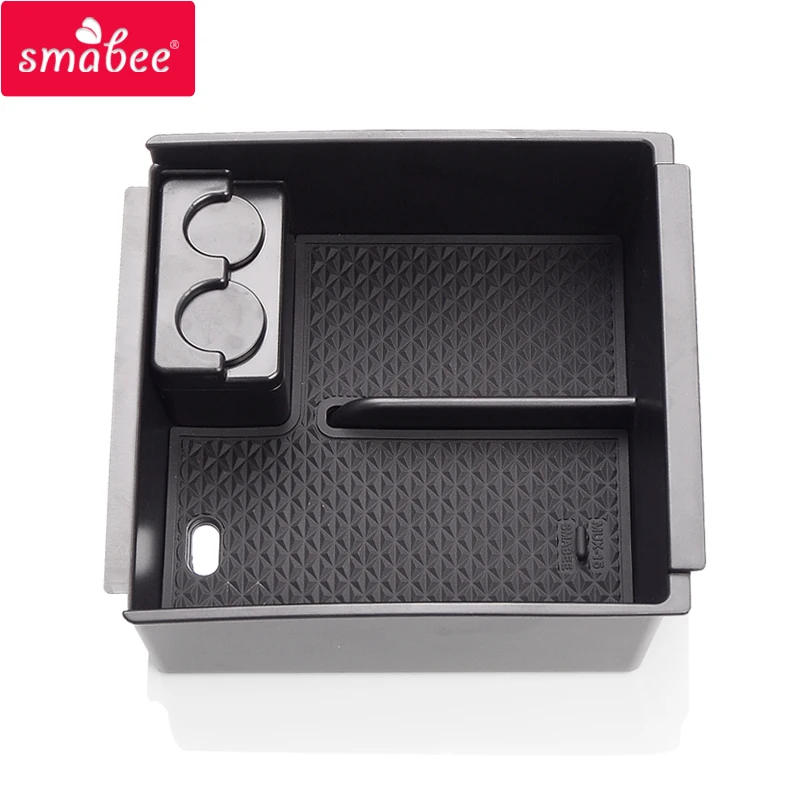 Car Central Armrest Box for Isuzu D-Max MU-X 2012 - 2020 MUX DMAX Interior Accessories Stowing Tidying Console Organizer BLACK