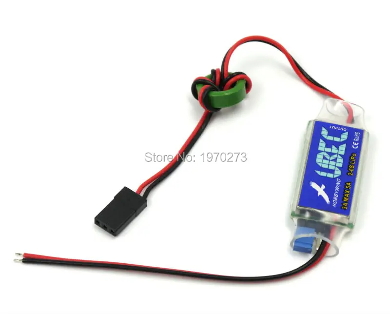 3A Switch Mode UBEC 5V 6V max 5A Lowest RF Noise