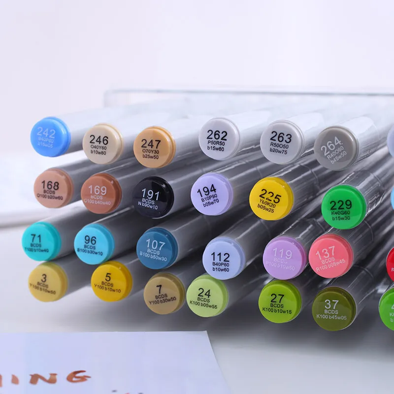 Finecolour 24/36 Set Sketch Alcohol Based Ink Marker Manga Marker Pen For Art Supplies For Drawing