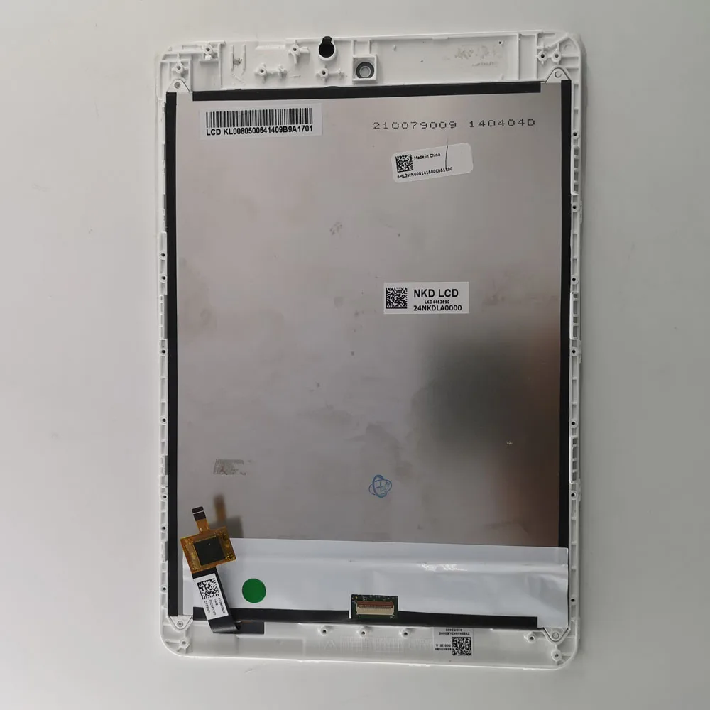 used parts LCD for Acer Iconia A1-830 A1 830 LCD Display Panel Screen Monitor Touch Screen Digitizer Glass Assembly with frame