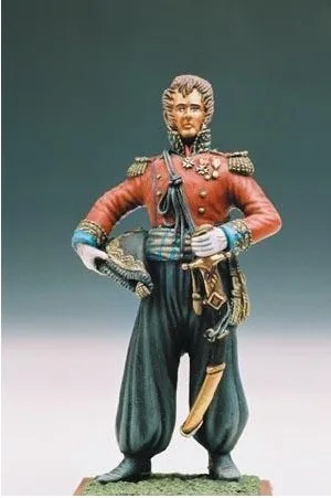 54mm Resin kit French officer Castella (Napoleon's conquest of Egypt)