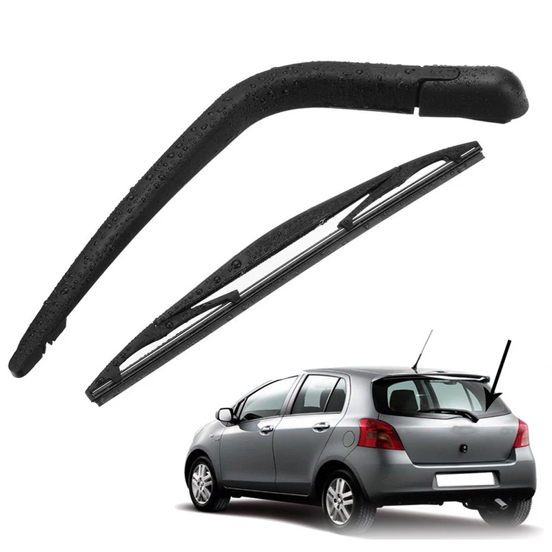 Newest Rear Window Windshield Wiper Arm Blade Set For Toyota Yaris 1999-2005