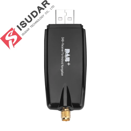 Isudar 안드로이드 USB 미니 DAB + 수신기 안테나, 유럽용, isudar H53 A30 시스템, 안드로이드 자동차 DVD 플레이어 