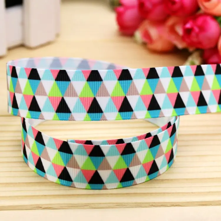 7/8inch  Aztec Printed Grosgrain Ribbon Hairbow Headwear Party Decoration Diy Wholesale OEM 22mm P5501