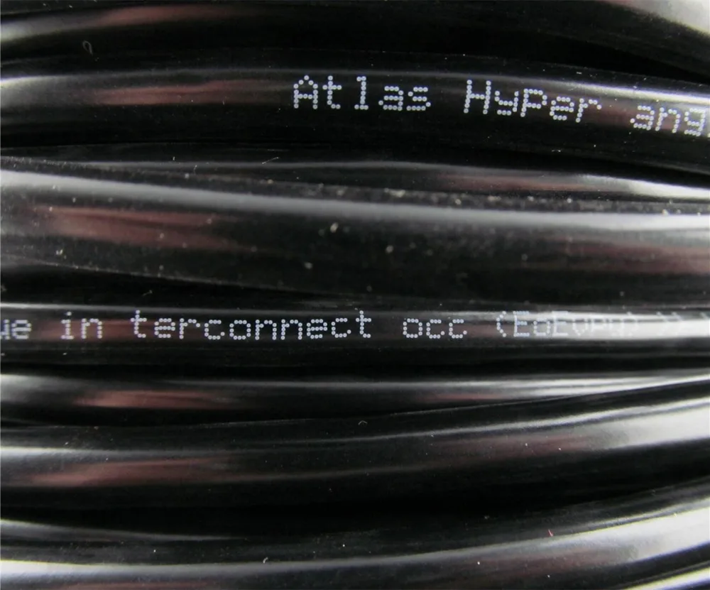 Hi end RCA audio cable Britain ATLAS OCC Single crystal Pure copper Audio cable Signal wire