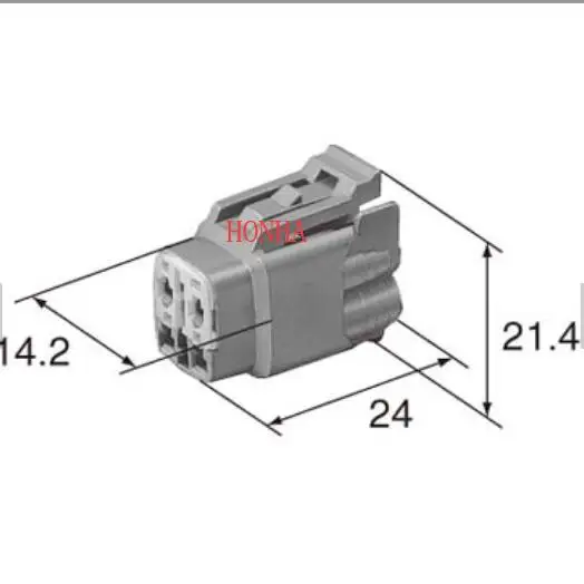 

Free shipping 50/100 pcs Sumitomo TS series 090 car electrical waterproof female seal wiring automotive plug connector 6189-0381