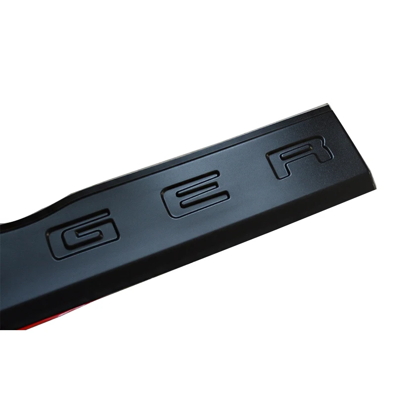 Cubierta de puerta trasera para Ford Ranger t6 t7 t8 xl xlt wildtrack 2012-2019 accesorios de Panel embellecedor de puerta trasera
