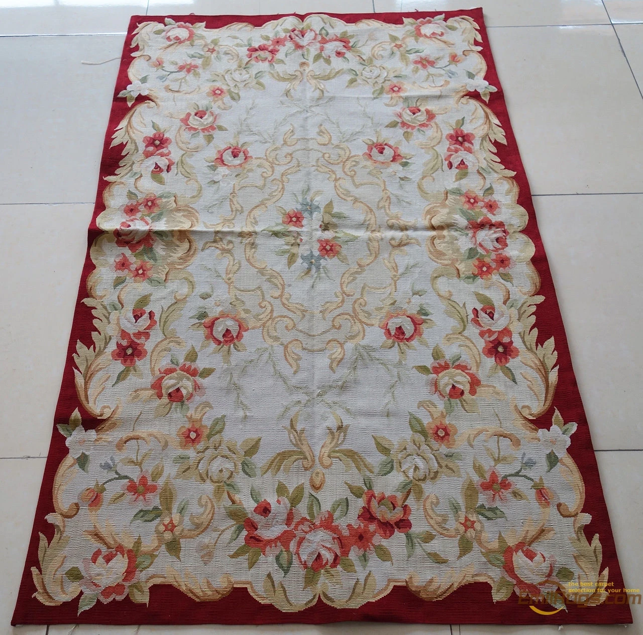 Carpet Handmade Livingroom Carpet Square Rug Aubusson Carpet Wool Knitting Carpets