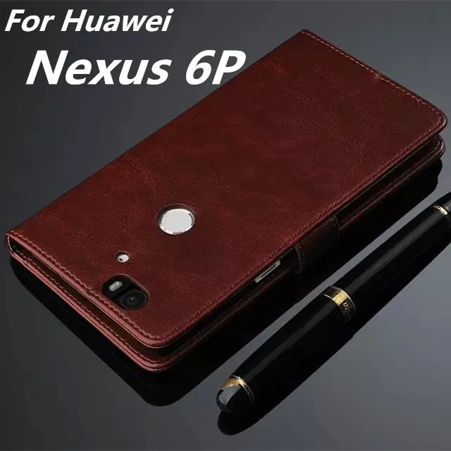 

Fundas Nexus 6P High Quality Flip Cover Case Magnetic Leather Holster For Huawei Google Nexus 6P Phone Shell Capa Fundas Coque