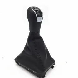For Skoda Superb 3T MKII 2008 2009 2010 2011 2012 Manual Gear Shift Knob Lever Gaiter Boot Cover Case Collar