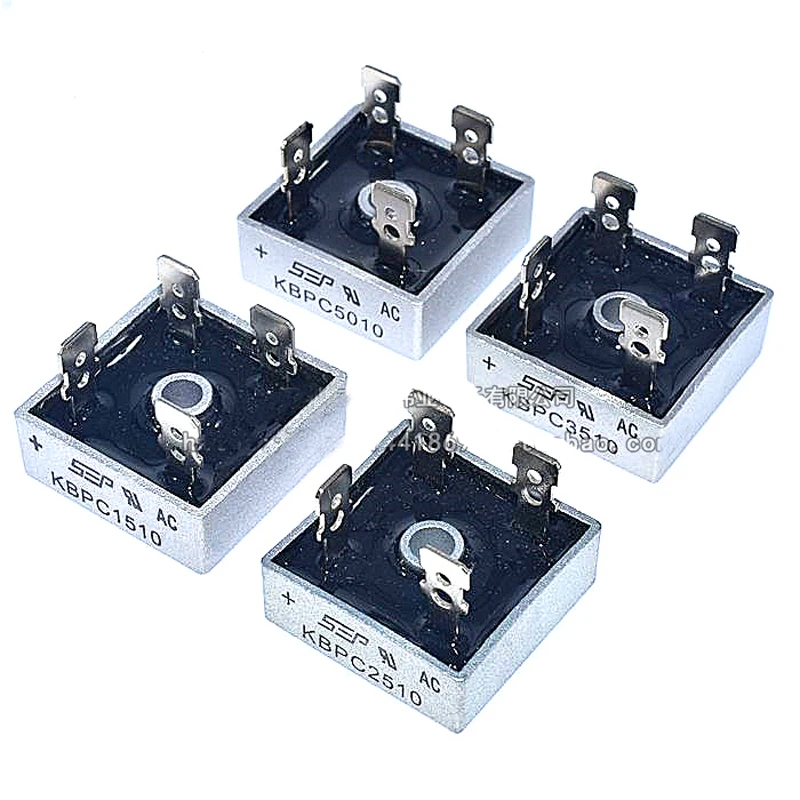 10pcs/lot diode bridge KBPC1510 KBPC2510 KBPC3510 KBPC5010 50A 1000V diode bridges rectifier power rectifier diode