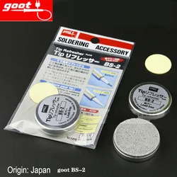 Japan GOOT BS-2 Auferstehung Creme Regeneration abrasive Lötspitze NW 9g RoHS Spitze Auffrischung Sauber Lötkolben Kopf