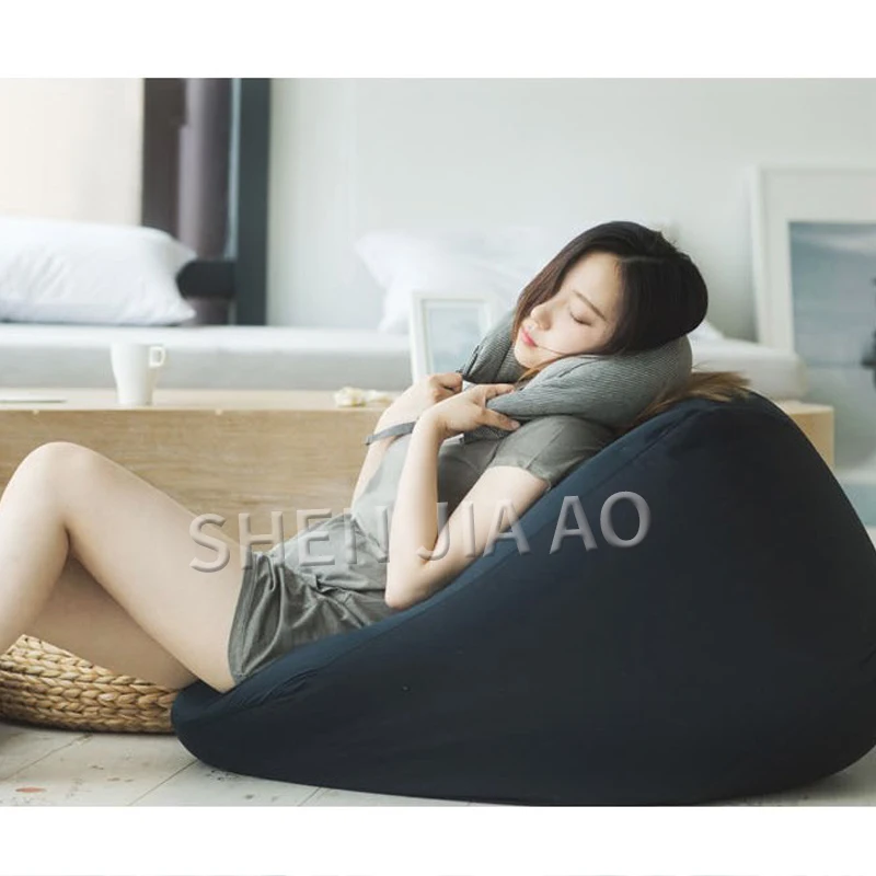 

Lazy Sofa Bedroom Single Small Tatami Apartment Fabric Living Room Sofa Creative Lazy Bedroom Chair Bean Bag Sofa 1PC