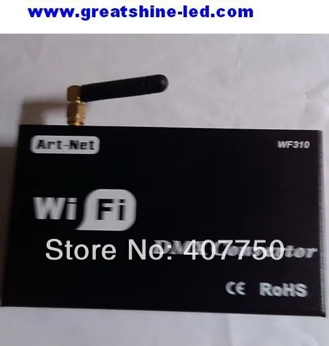 

free shipping to north America Wifi dmx controler wifi310 used for dmx console or decoder controlled by Iphone and Ipad