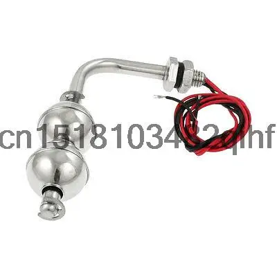 Liquid Water Level Dual Balls Stainless Steel Right Angle Float Switch