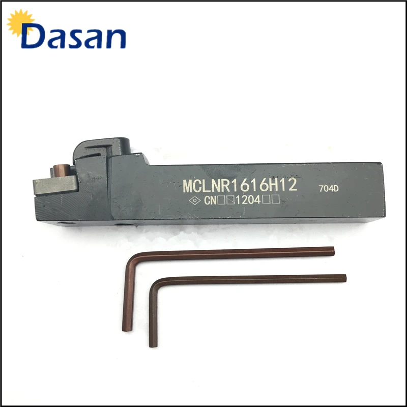 HSS Turning Tool MCLNR1616H12 95 Degree External Turning Bar Tool Holder for Machine Lathe Carbide Insert CNMG120408