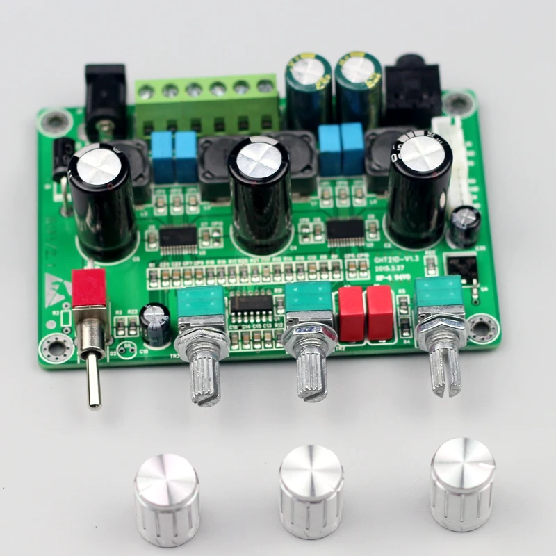 DC12-26V 25W+25W+50W TPA3123 HIFI Class D 2.1 Digital Power Amplifier Board 3 Channel Heavy Bass subwoofer board