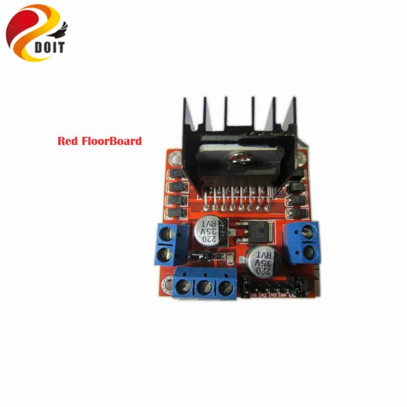 DOIT  L298N Stepping Step Motor Driver Board Module Stepper PCduino Microcontroller Intelligent Robot Car Tank Chassis