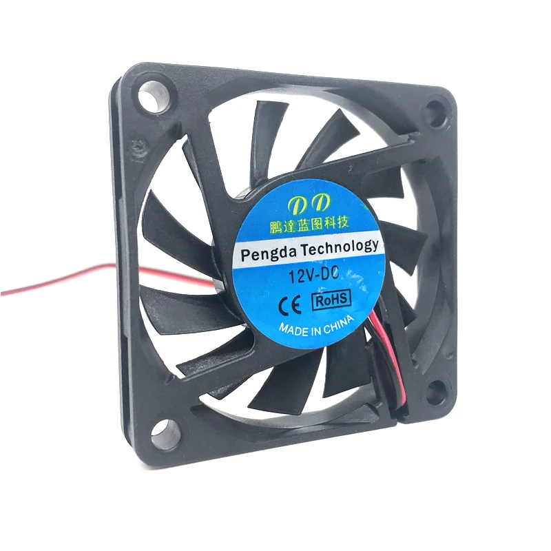 

New Ball Bearing Oil Bearing 6010 60MM 60x60x10MM DC 5V 12V 24V Ultra-Thin Silence Graphics Card Fan Cooling Fan With 2pin