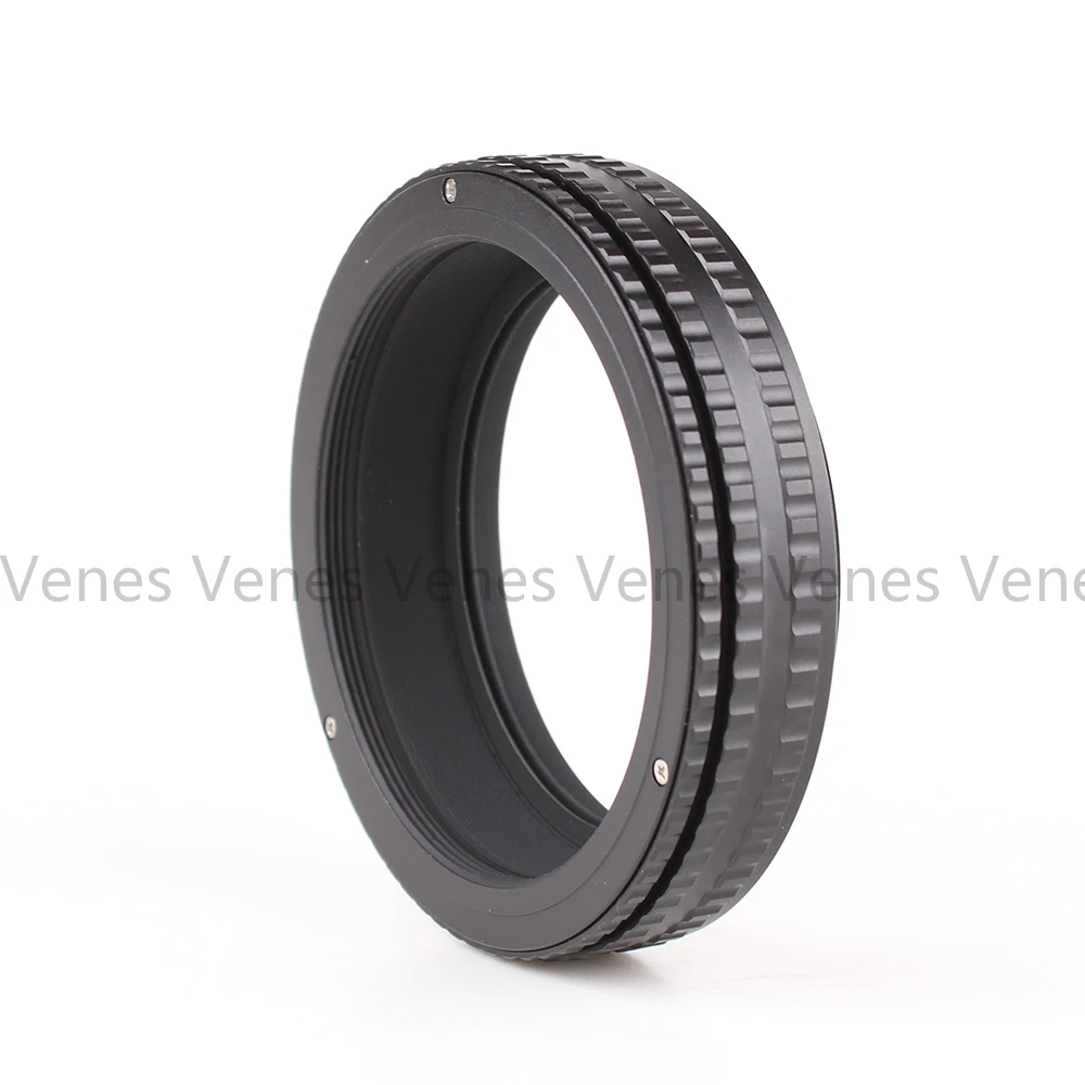 Venes M65 to M65 Mount Lens Adjustable Focusing Helicoid 17mm-31mm Macro Tube Adapter