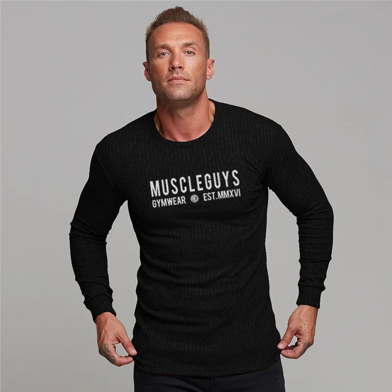 

2023 Autumn Sweaters Men New Fashion Casual O-Neck Slim Cotton Knit Quality Mens Sweaters And Pullovers Men Brand Clothing