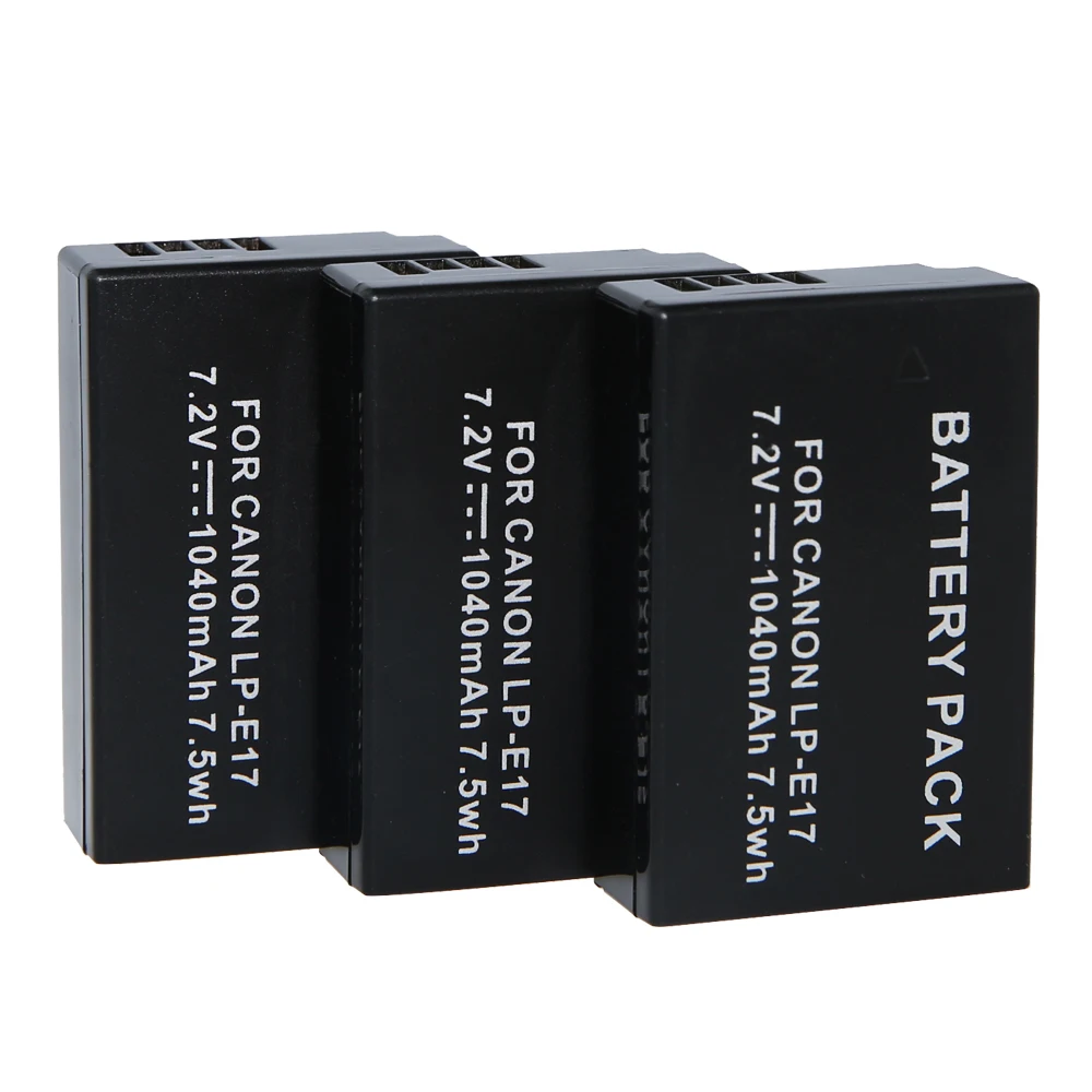 10x bateria LP-E17 Batterie Pack LP E17 lpe17 kamera Batterien Für Canon EOS Rebel T6i 750D T6s 760D M3 T6s 8000D Kis zubehör