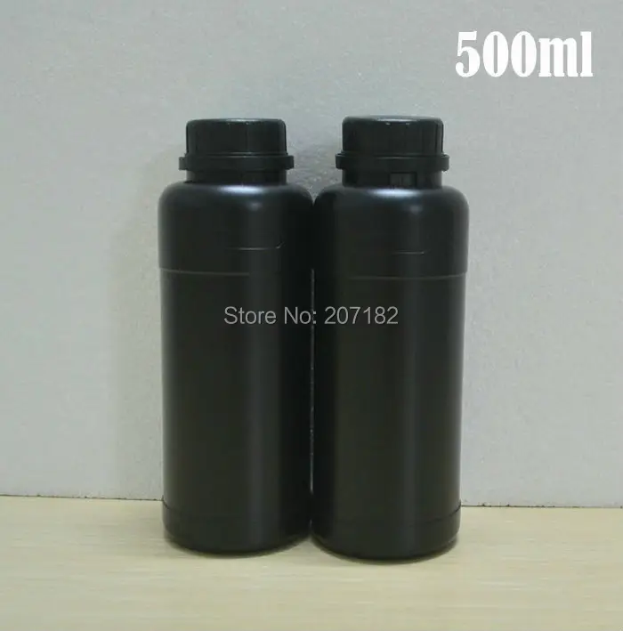 

(100pcs/lot) 500ml Black Color Thick HDPE Empty Bottle,Packing Bottle,Liquid Bottle,Plastic Bottle with Anti-theft Cap