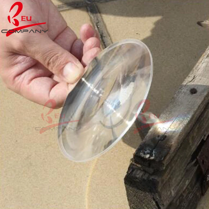 Diameter 100mm Focal Length 68mm  Groove Pitch Super Small 0.125mm  Stage Light Lens LED Light Fresnel Lens