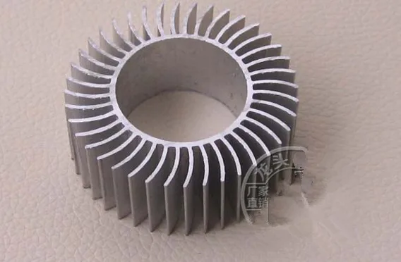 10pcs Sunflower radiator 50*28*20mm round aluminum alloy heat sink aluminum radiator parts of lamps and lanterns