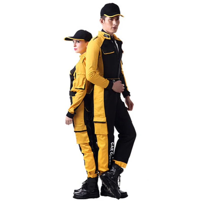 New Work Clothing Men Women Working Coveralls Auto repair car beauty Workers Uniforms High Quality Unisex Overalls Plus Size 5XL