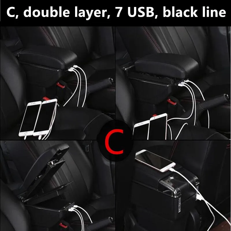 For Chevrolet Cobalt armrests box USB