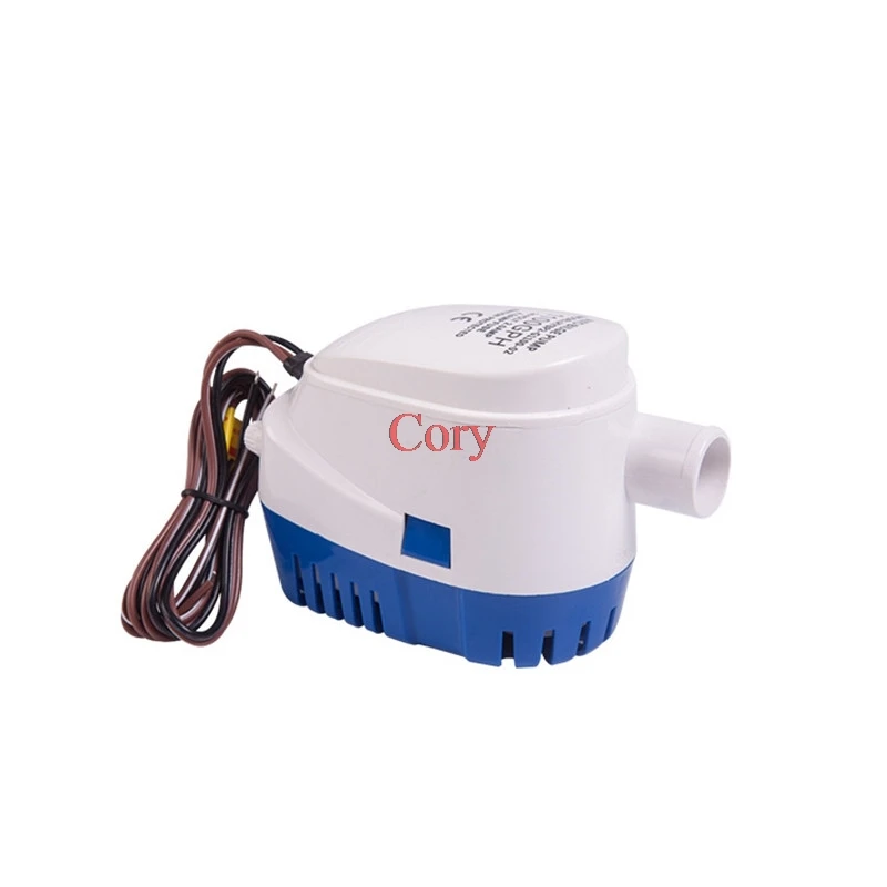 

1PC DC 12V/24V 1100GPH Automatic bilge pump,miniature submersible boat water pump,electric pump for boats.Bilge Pump 12v