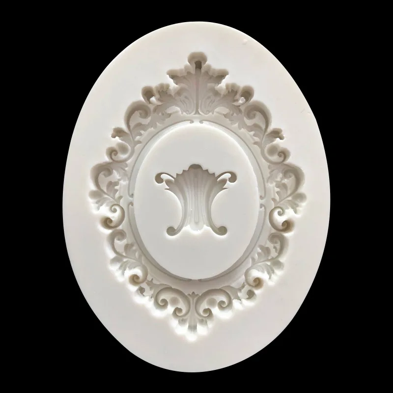 

Sugar silicone mold relief frame photo frame mold dry pace clay glue plaster accessories 15-606