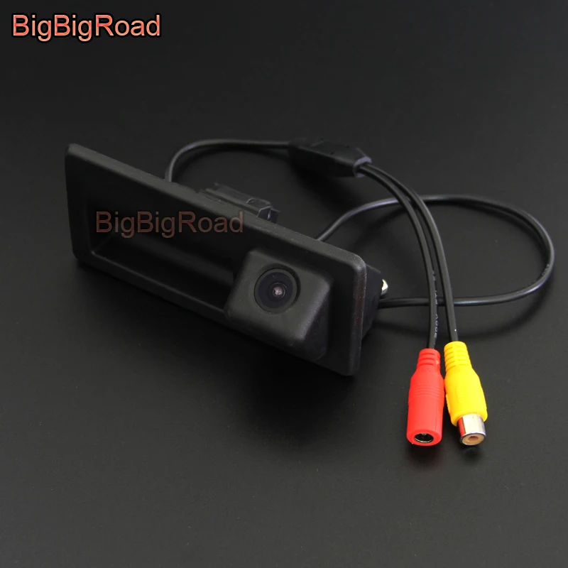 HD Rear View Camera For Audi Q3 A5 Q5 S5 2013~2016 2017 2018 A6 C7 4G 2011~2018 Car Trunk Handle Back Up Camera CCD Night Vision