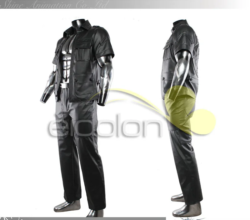 Gladiolus Amicitia Cosplay Costume From Final Fantasy XV Guradiorasu Amishitia Cosplay Costume with belt