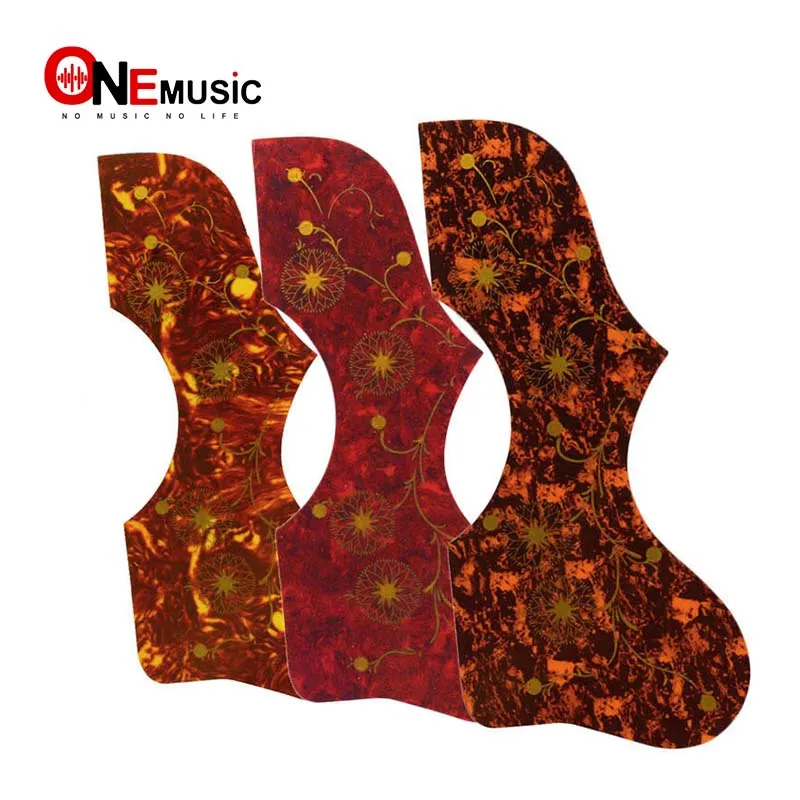 10 pcs Alien Shape Guitar Pickguard Acoustic Guitar Pickguard Pick Guard Sticker Many Colour Available