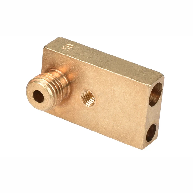 

1pcs 3D printer parts UM2 brass nozzle all in one nozzle block copper printing head 1.75/3.0mm Filament