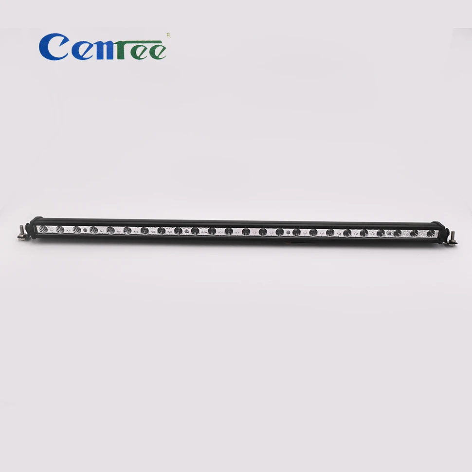 CENREE 72W 2400LM Off Road Spot  Beam Driving Single Row Lights Bar for a Variety of Vehicles like Jeep,SUV ect LED