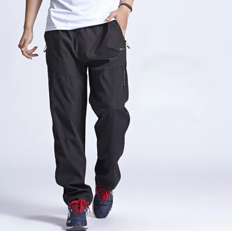 Mens autumn Summer Sportwear Pants Mens Casual Sweatpants sports Breathable Joggers Quick Dry Trousers Male Loose Wide Leg Pants - Image 5