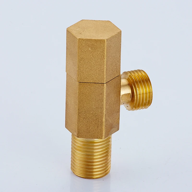 European copper bathroom triangle valves, Shower room mixing valve, Filling valve brass kitchen water stop valve, Free Shipping