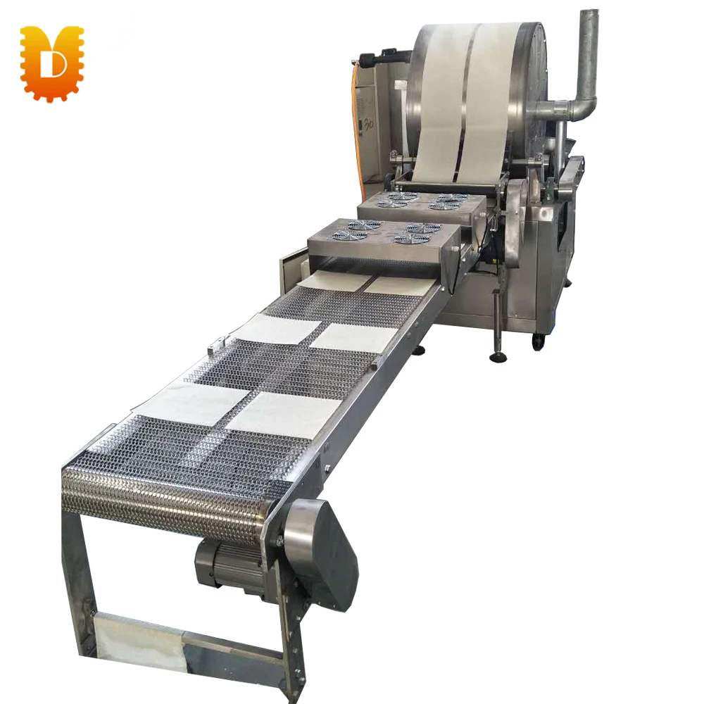 자동 토틸라 프레스 기계/스프링 롤 계란 롤 기계 만들기