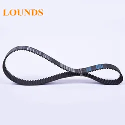 Free Shipping HTD168-3M-4 teeth 56 width 4mm length 168mm HTD3M 168 3M 4 Arc teeth Industrial Rubber timing belt 5pcs/lot