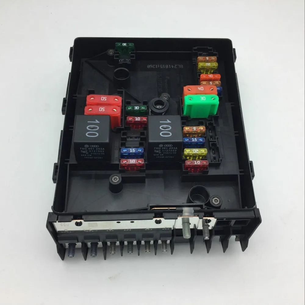 for VW Golf MK6 Tiguan Touran Skoda Octavia Superb Yeti Audi A3 Q3 Relay Fuse Box Board 1K0 937 125 D