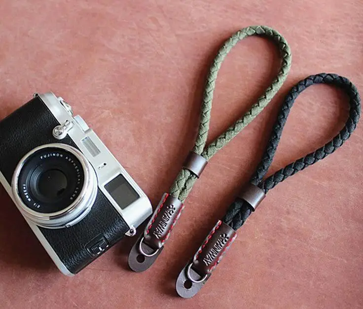 Camera Hand Strap Woven Wrist Belt For Leica M9 M8 X2 Fujifilm X100S Finepix Panasonic GM1 Olympus PEN E-P5 Sony Alpha A7 A7S