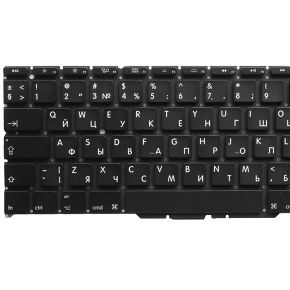 RU Black New FOR Apple For MacBook Air A1370 A1465 MC505 MC506 MC968 MC969 Laptop Keyboard Russian (only for 2011. 2012. 2013)