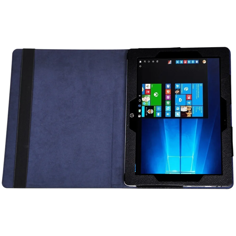 Imagem -02 - para hp Elite x2 1012 g1 g3 Case Tablet Luxo Litchi Padrão Couro do Plutônio com Suporte Capa hp Elitex2 g4 Funda Elite x2 g8