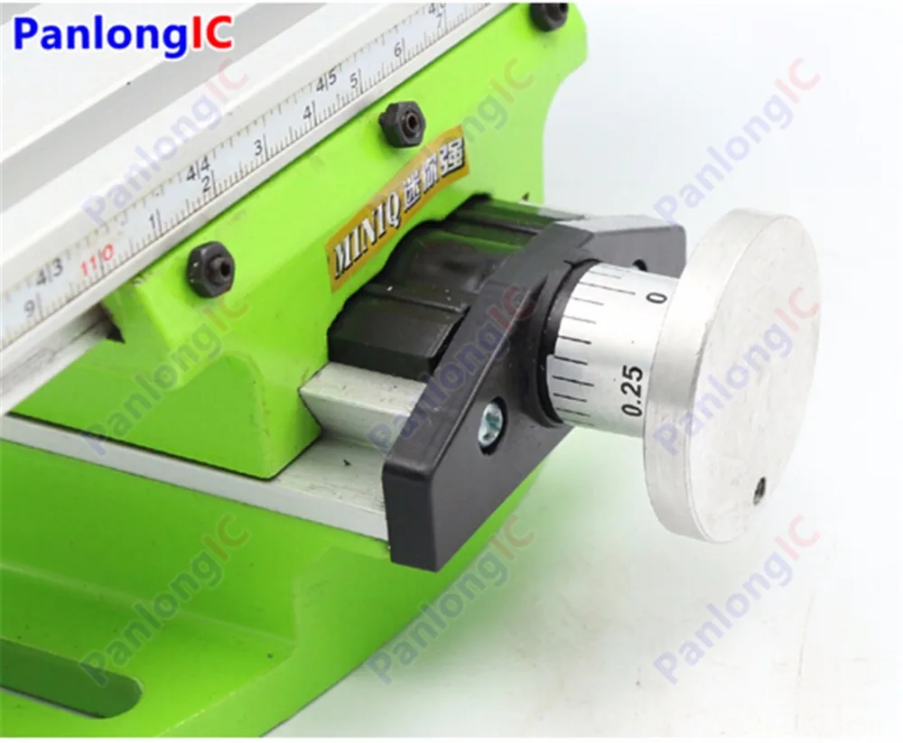 Miniature Precision Multifunction Milling Machine Bench Drill Vise Worktable X Y-axis Adjustment Coordinate Table Workbench