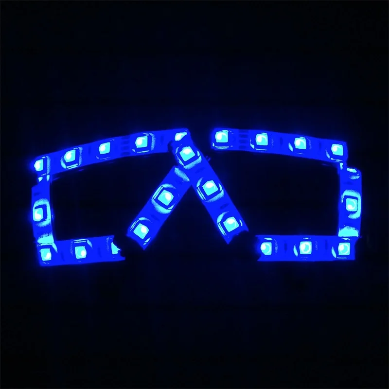 

Wecool factory direct super bright led glasses free shipping led rave glasses glow in dark for Event and Party Supplies